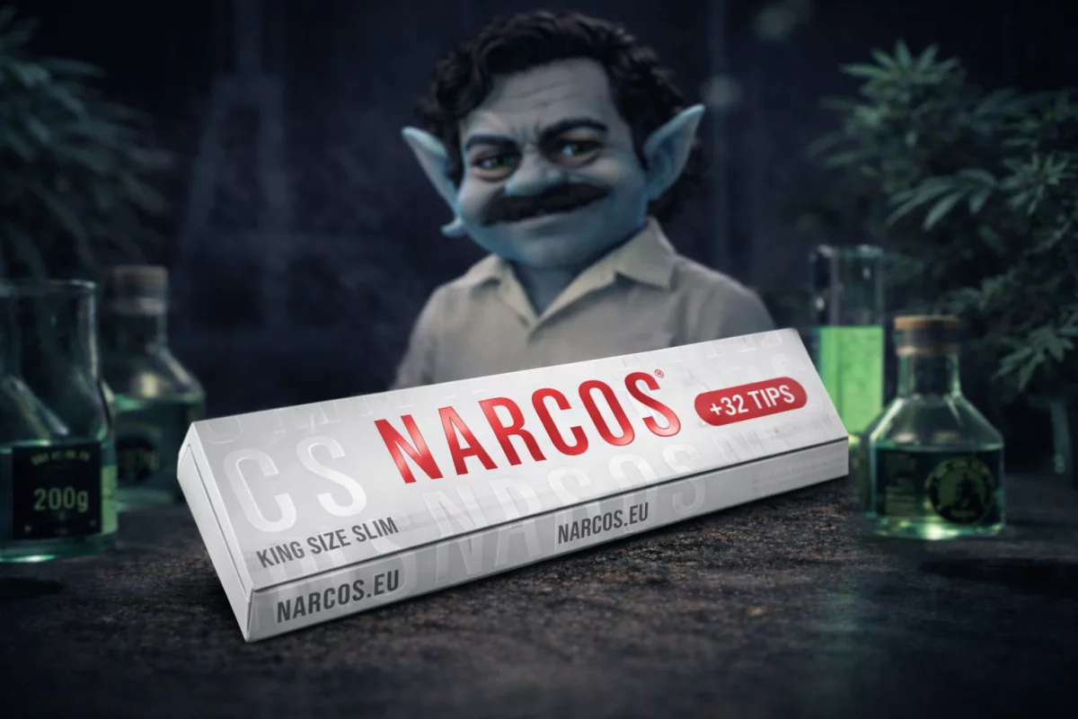 Narcos King Size Slim + 32 filters