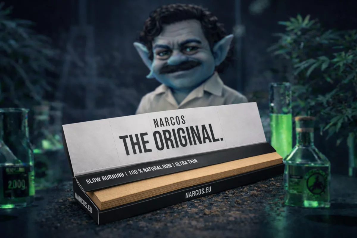 Narcos King Size Slim Black