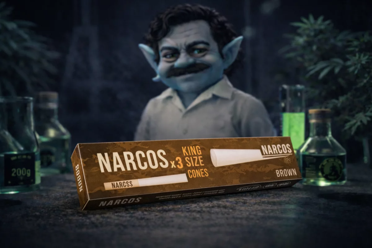 Narcos Brown Cones x3 King Size