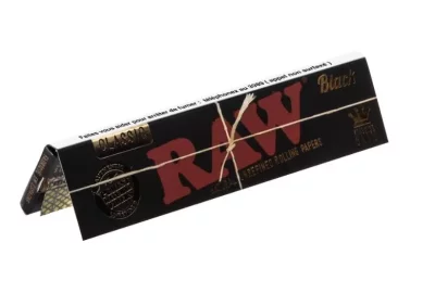 Raw black kingsize slim papiers a rouler